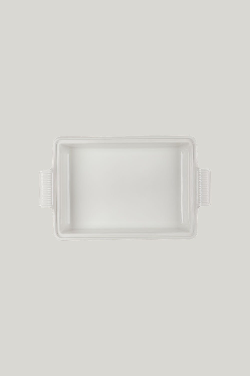 Stoneware Heritage Covered Rectangular Dish 33cm - Meringue - image 4