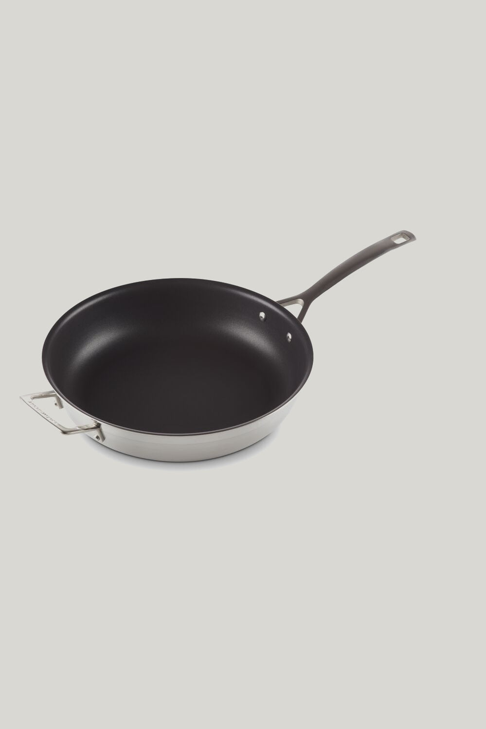 3ply Stainless Steel Non Stick Frying Pan 30cm - Stainless Steel - image 1