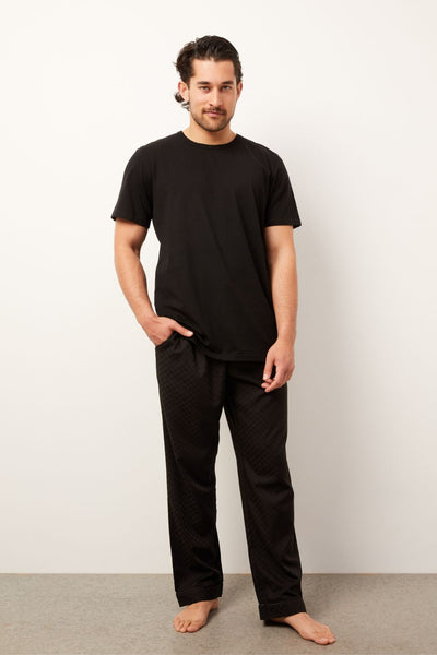 Sable T-Shirt & Long Pants - Black - image 1