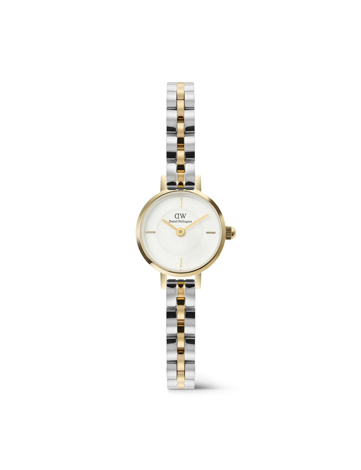 Petite Mini Arch Link Two Tone Watch - Silver Gold - image 1