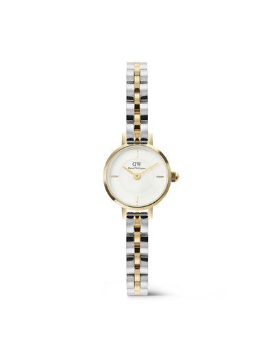 Petite Mini Arch Link Two Tone Watch - Silver Gold - image 1