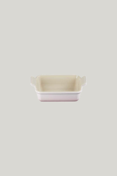 Stoneware Heritage Rectangular Dish 19cm - Shell Pink - image 1