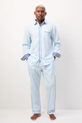 Daydreamer Pyjama Set - Baby Blue Strp - image 1
