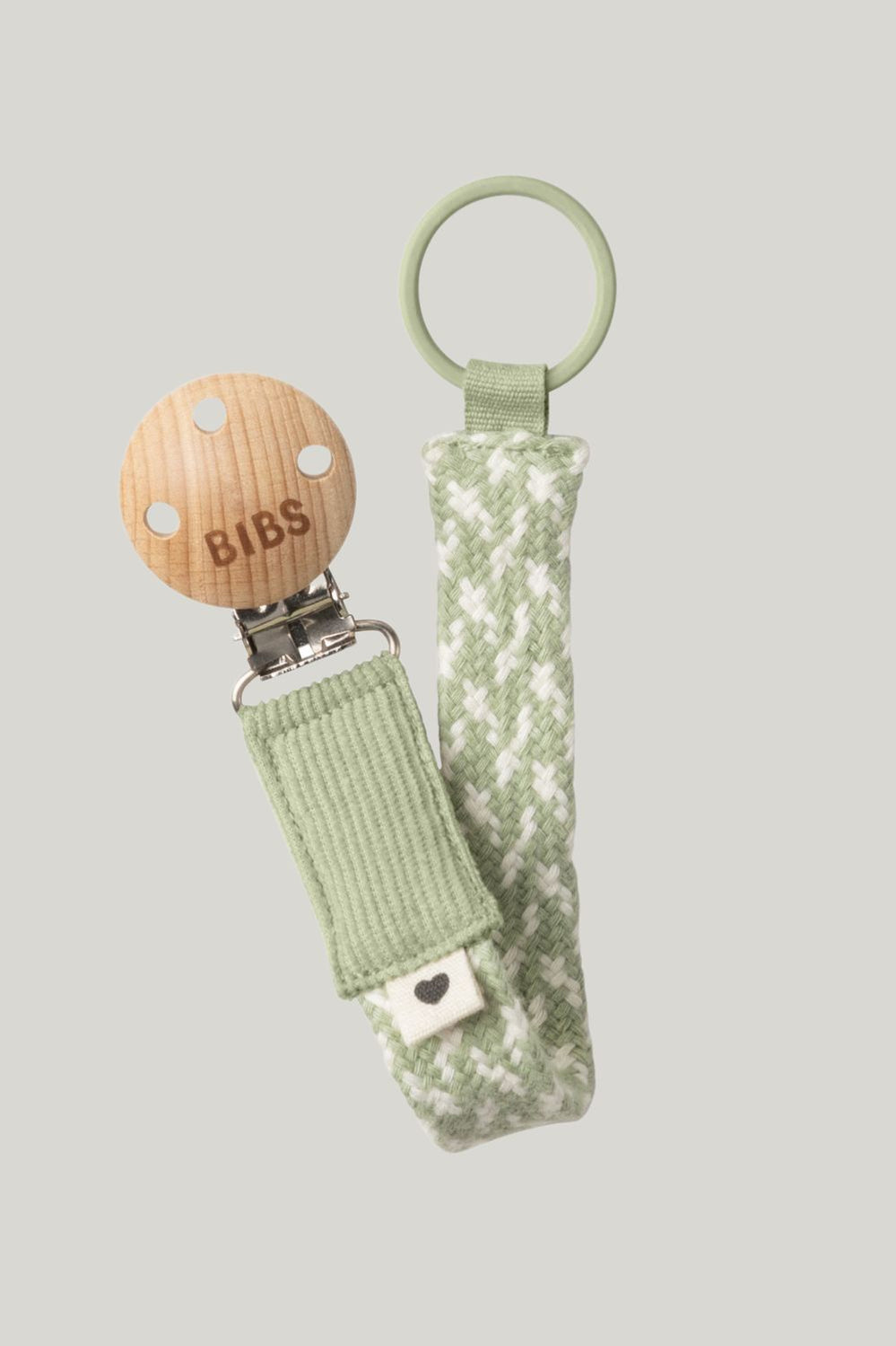 Pacifier Clip - Sage/ivory - Sage - image 1
