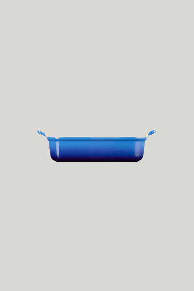 Stoneware Heritage Rectangular Dish 26cm - Azure Blue - image 2