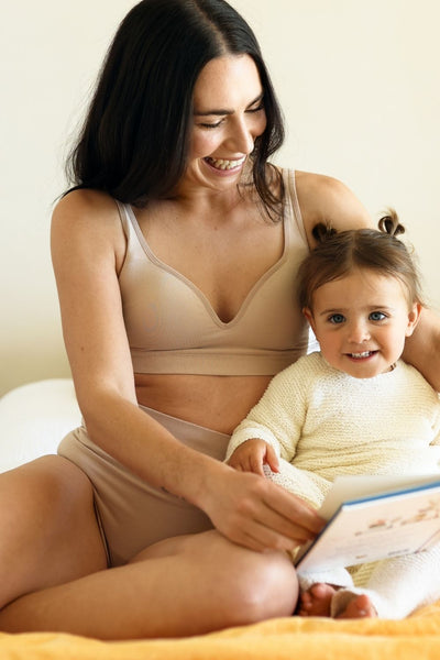 Leakproof Day Maternity Bralette - Nude - image 3