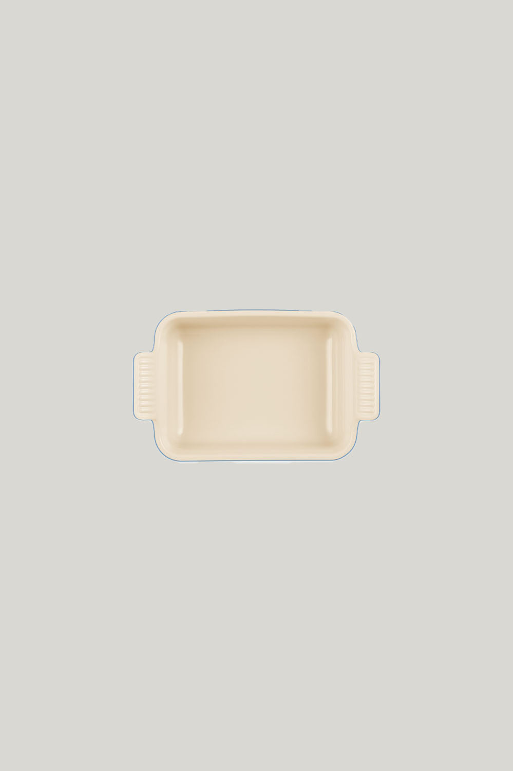 Stoneware Heritage Rectangular Dish 19cm - Azure Blue - image 3