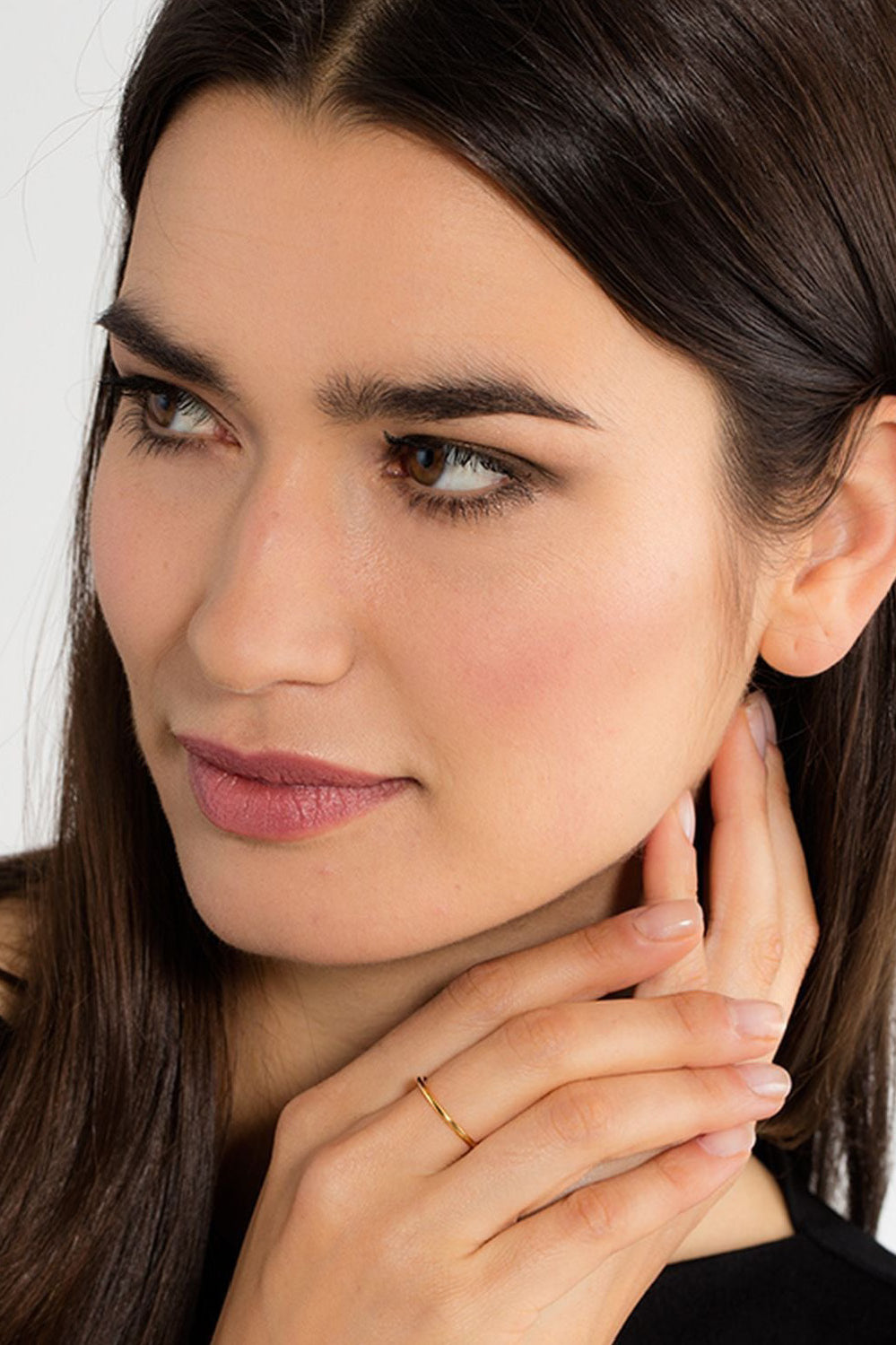 Classic Thin Ring In Gold - Gold - image 2