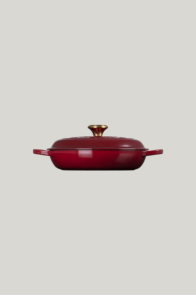 Signature Cast Iron Shallow Casserole 26cm - Garnet - image 2