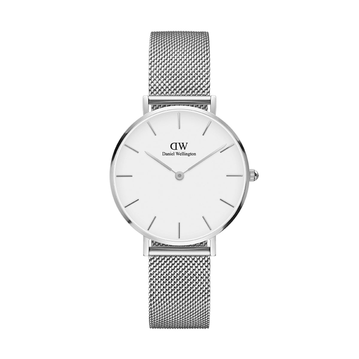 Petite 32 Silver & White Watch - Silver - image 1