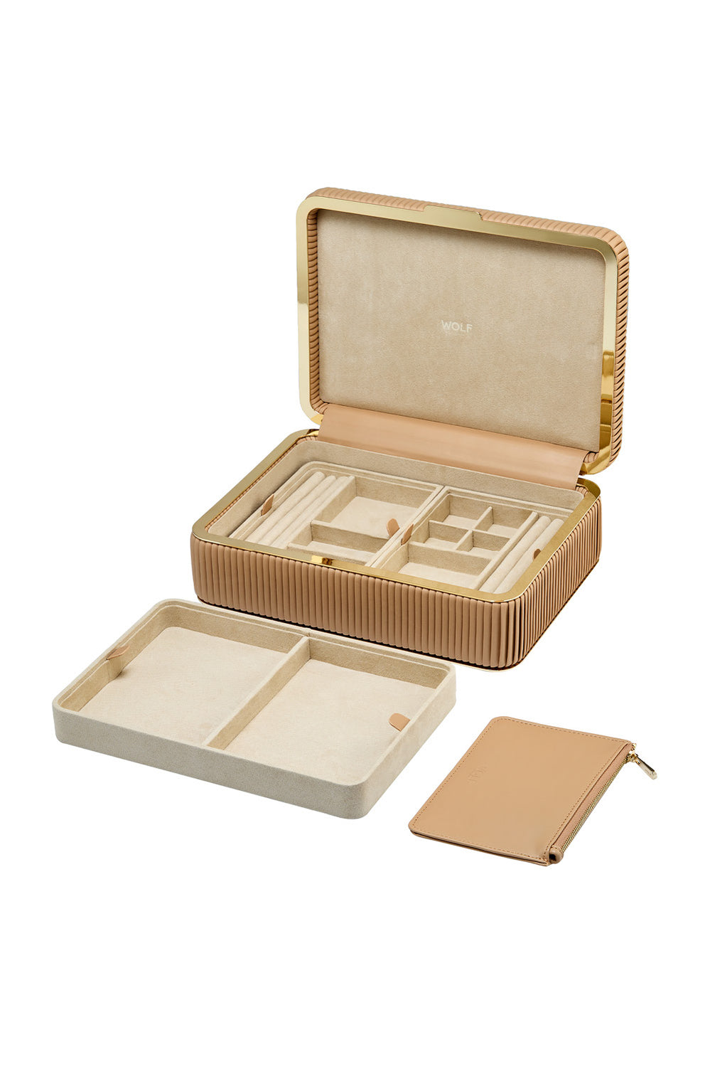Bella Medium Jewellery Box Mocha - Mocha - image 3