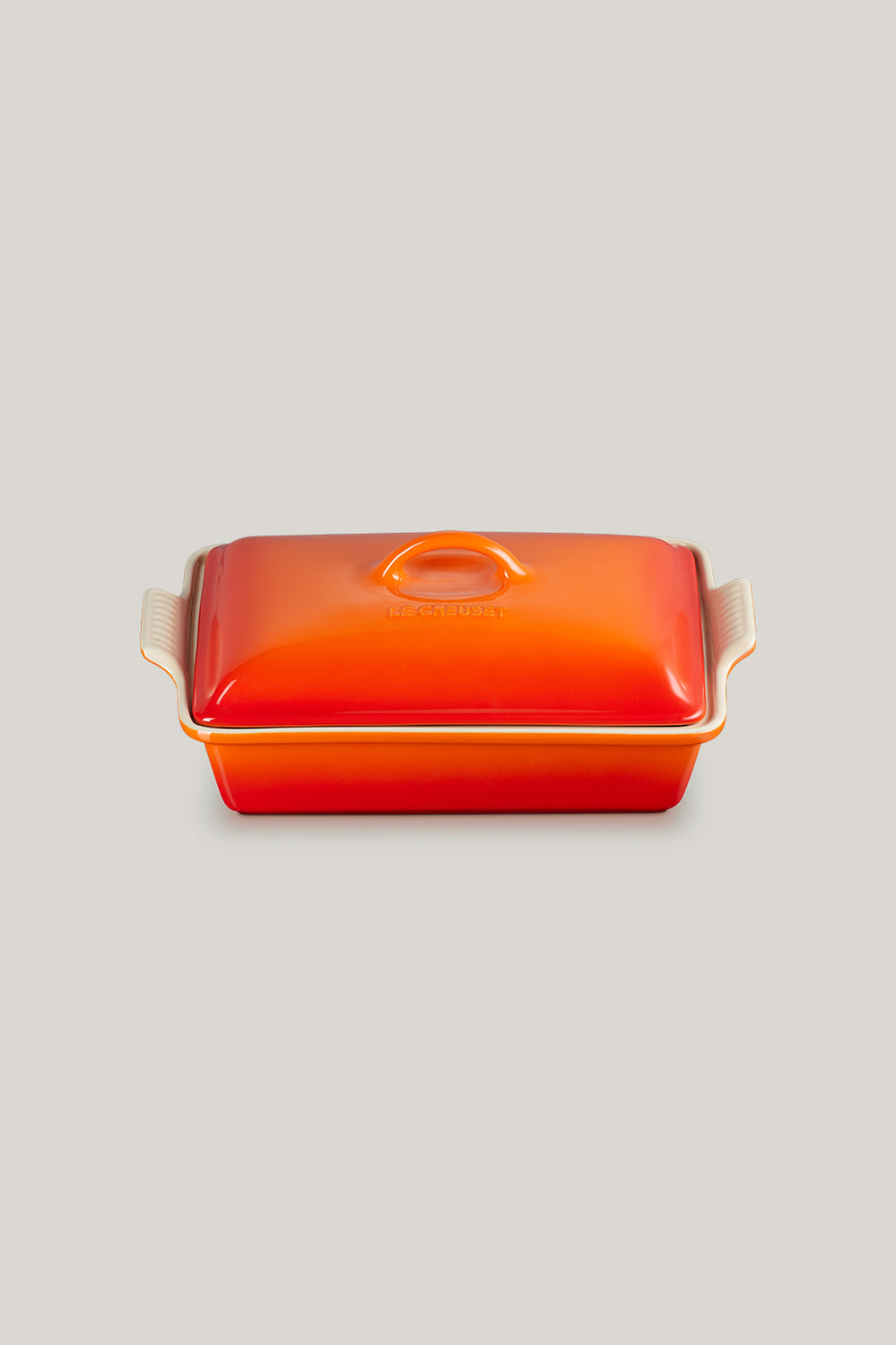 Stoneware Heritage Covered Rectangular Dish 33cm - Volcanic - image 1