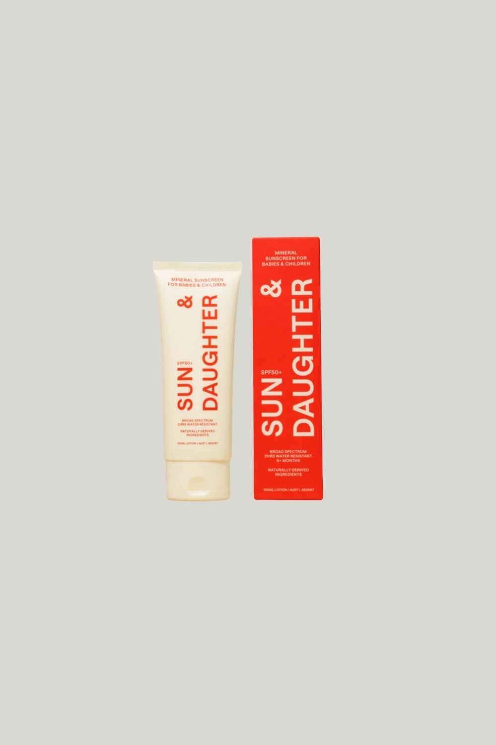 Mineral Sunscreen 100ml For Babies And Children Spf50+ - NO COLOUR - image 1