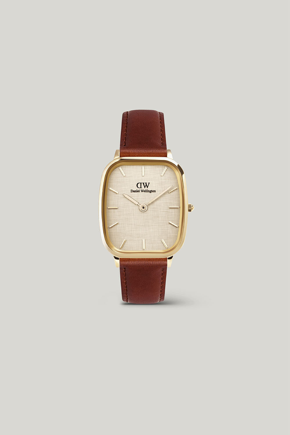Marlon St Mawes Gold Linen Watch Watch - Gold - image 1