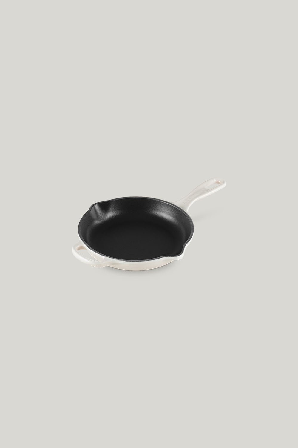 Signature Cast Iron Round Skillet 20cm - Meringue - image 1