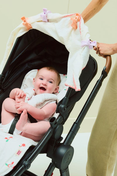 Really Handy Pram And Car Clips 4-pack - Lilac/peach - Peach - image 3