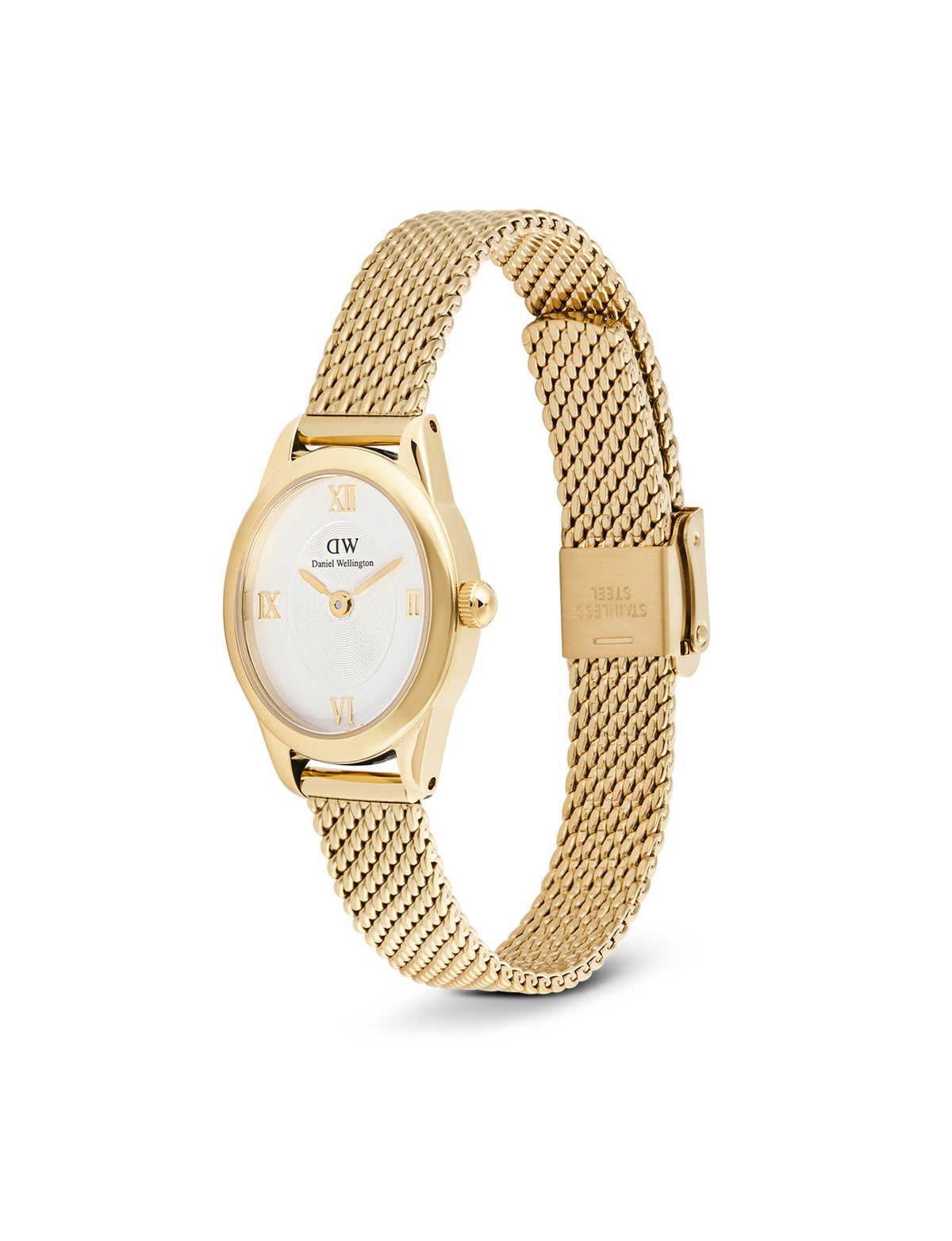 Ophelia Mini Mesh Gold Watch - Gold - image 3