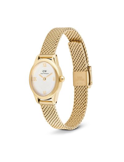 Ophelia Mini Mesh Gold Watch - Gold - image 3