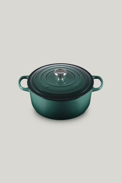 Signature Cast Iron Round Casserole 28cm - Artichaut - image 1