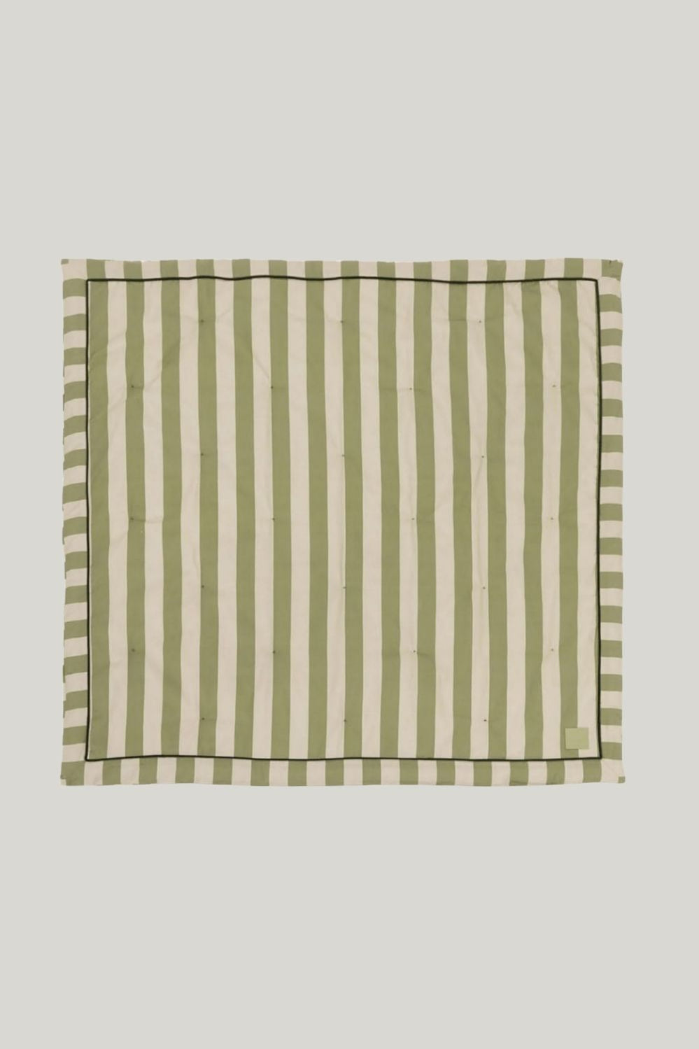 Striped Play Mat - Green - image 1