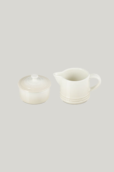 Stoneware Milk & Sugar Set - Meringue - image 1
