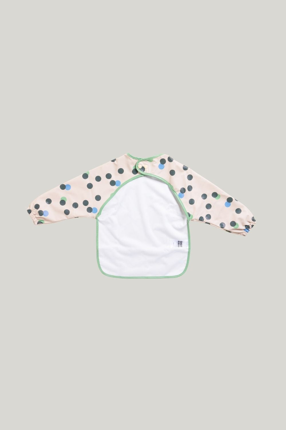 All-covered Smock Bib - Spot Oat - Oat - image 2