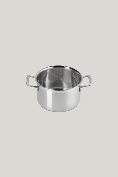 3ply Stainless Steel Deep Casserole 20cm - Stainless Steel - image 1