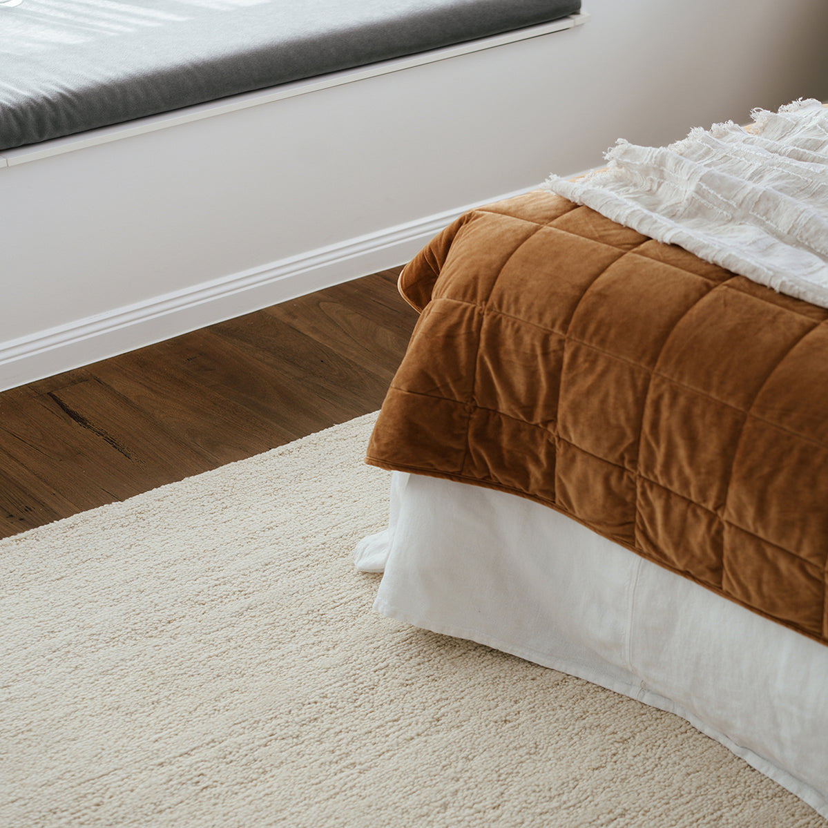 Embrace Cream Rug 290x200cm - Beige - image 1