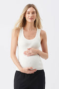 Monique Knit Nursing Tank - White - image 1