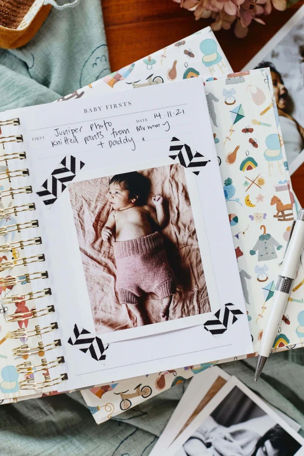 Baby Journal: Baby Firsts - NO COLOUR - image 2
