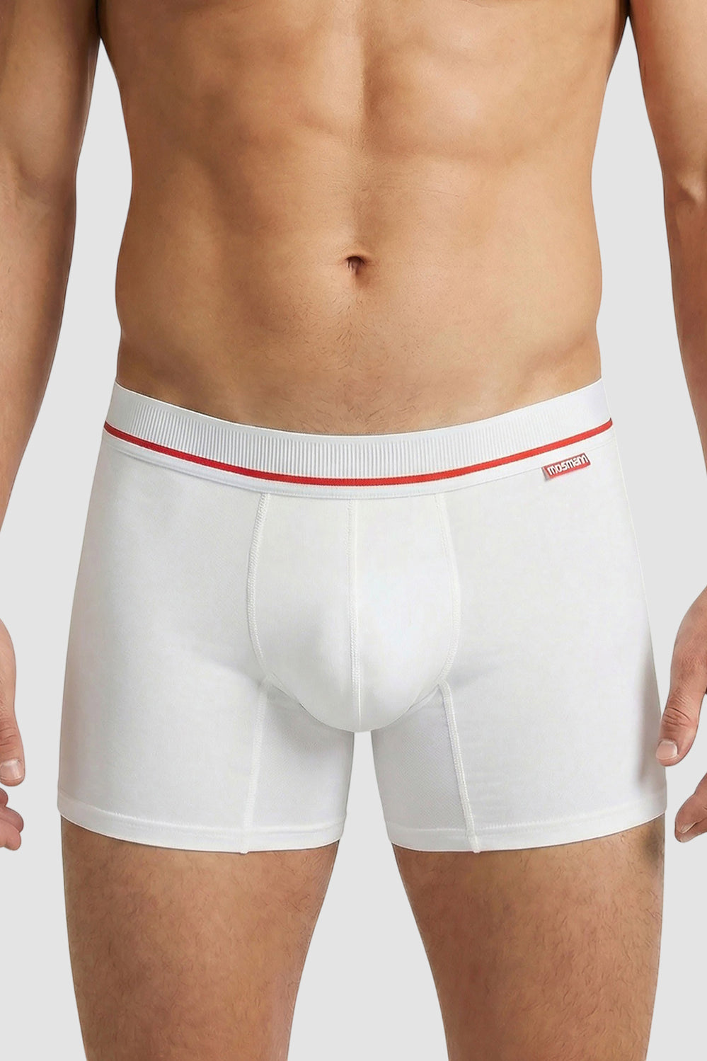 3-pack Bamboo Trunks - Knights - White - image 2