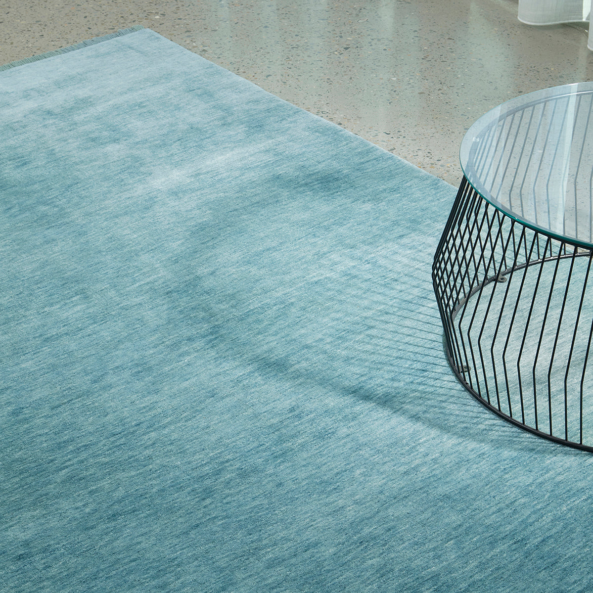 Kinship Sky Blue Rug 290x200cm - Light Blue - image 3