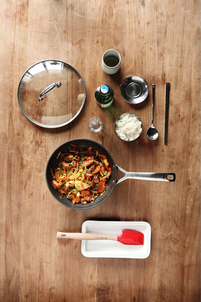Toughened Non Stick Glass Lid 24cm - NO COLOUR - image 2