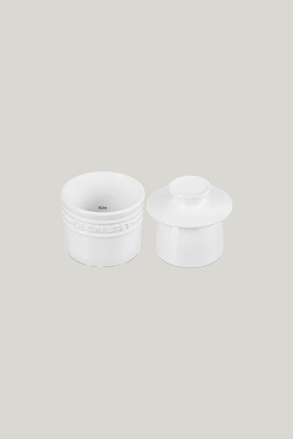 Stoneware Butter Bell - White - image 4