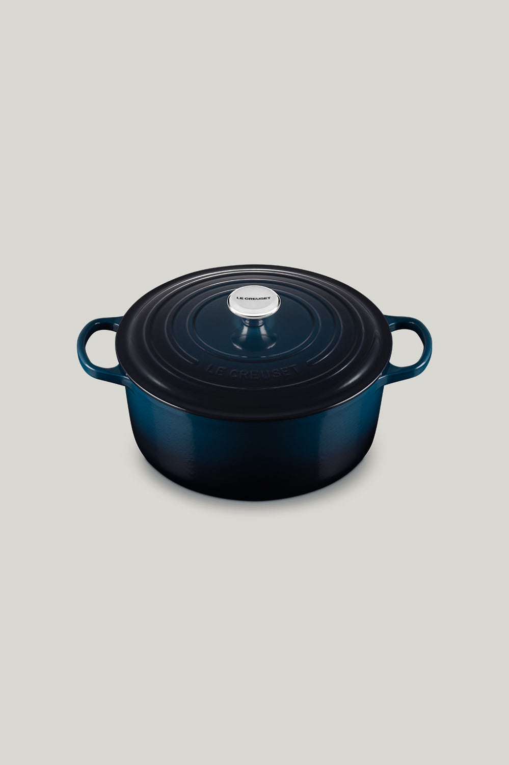 Signature Cast Iron Round Casserole 28cm - Nuit - image 1
