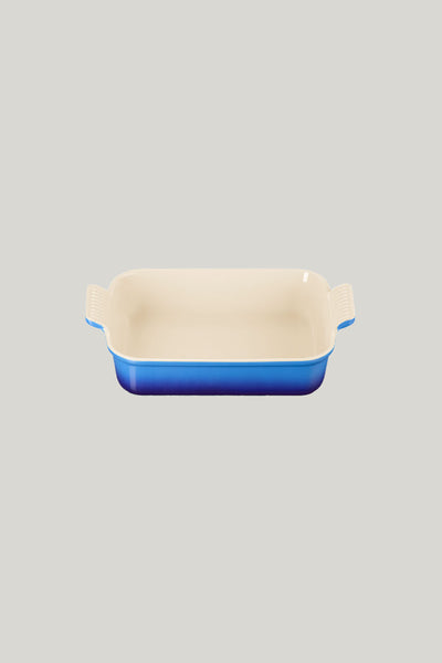 Stoneware Heritage Rectangular Dish 26cm - Azure Blue - image 1