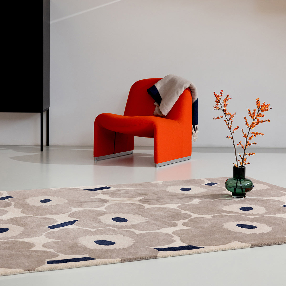 Unikko Greige Rug 350x250cm - Beige - image 2