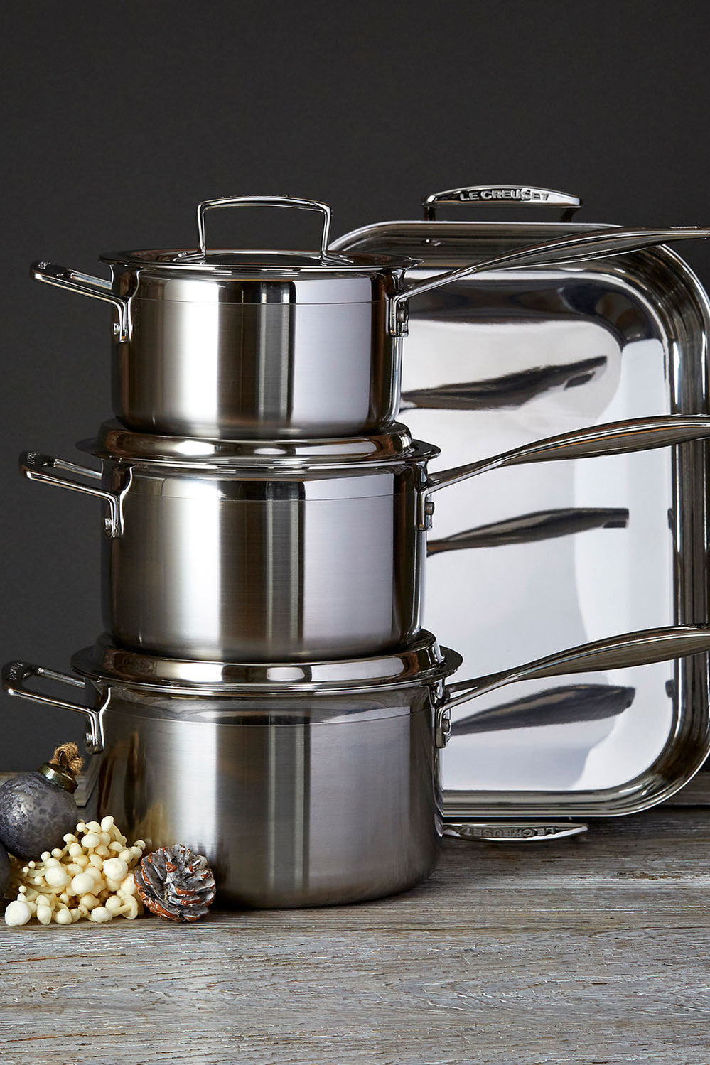 3ply Stainless Steel Saucepan With Lid 16cm - Stainless Steel - image 2