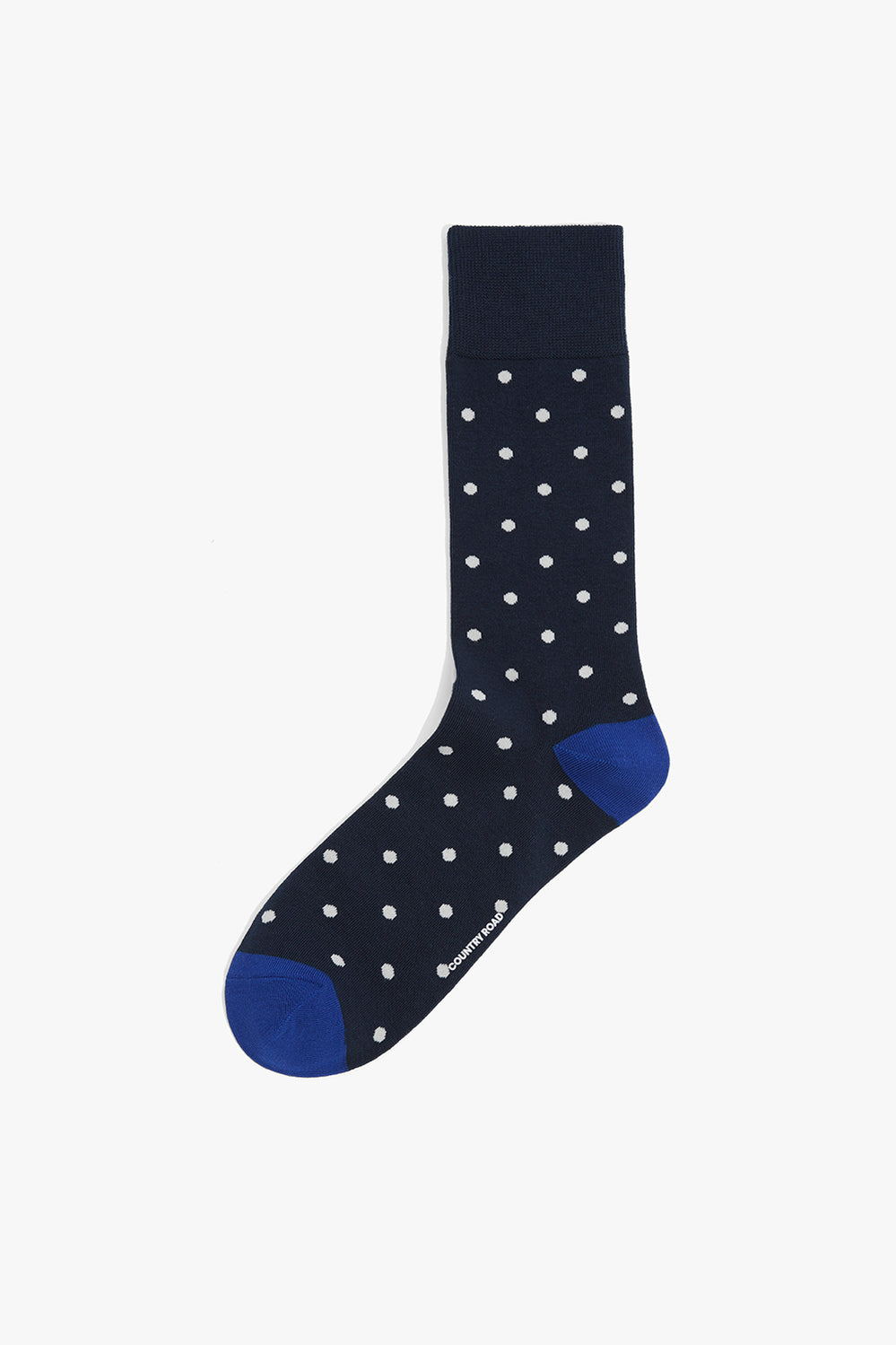 Cotton Blend Spotted Sock