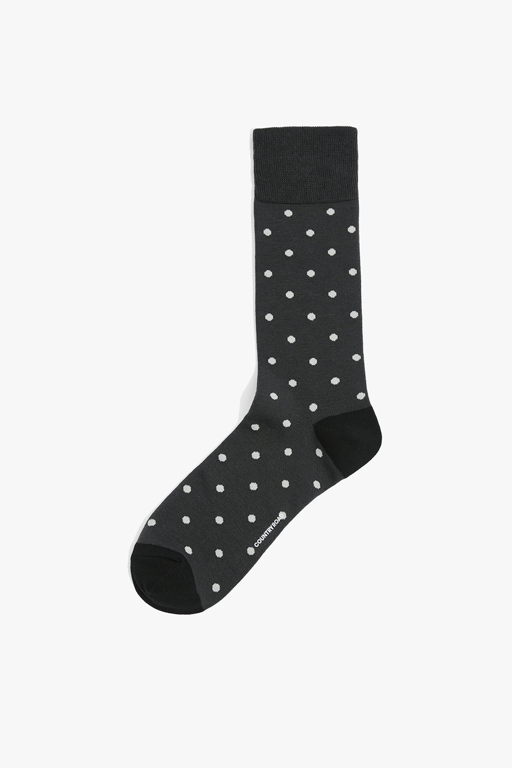 Cotton Blend Spotted Sock
