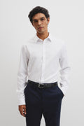 Slim Fit Textured Travel Shirt