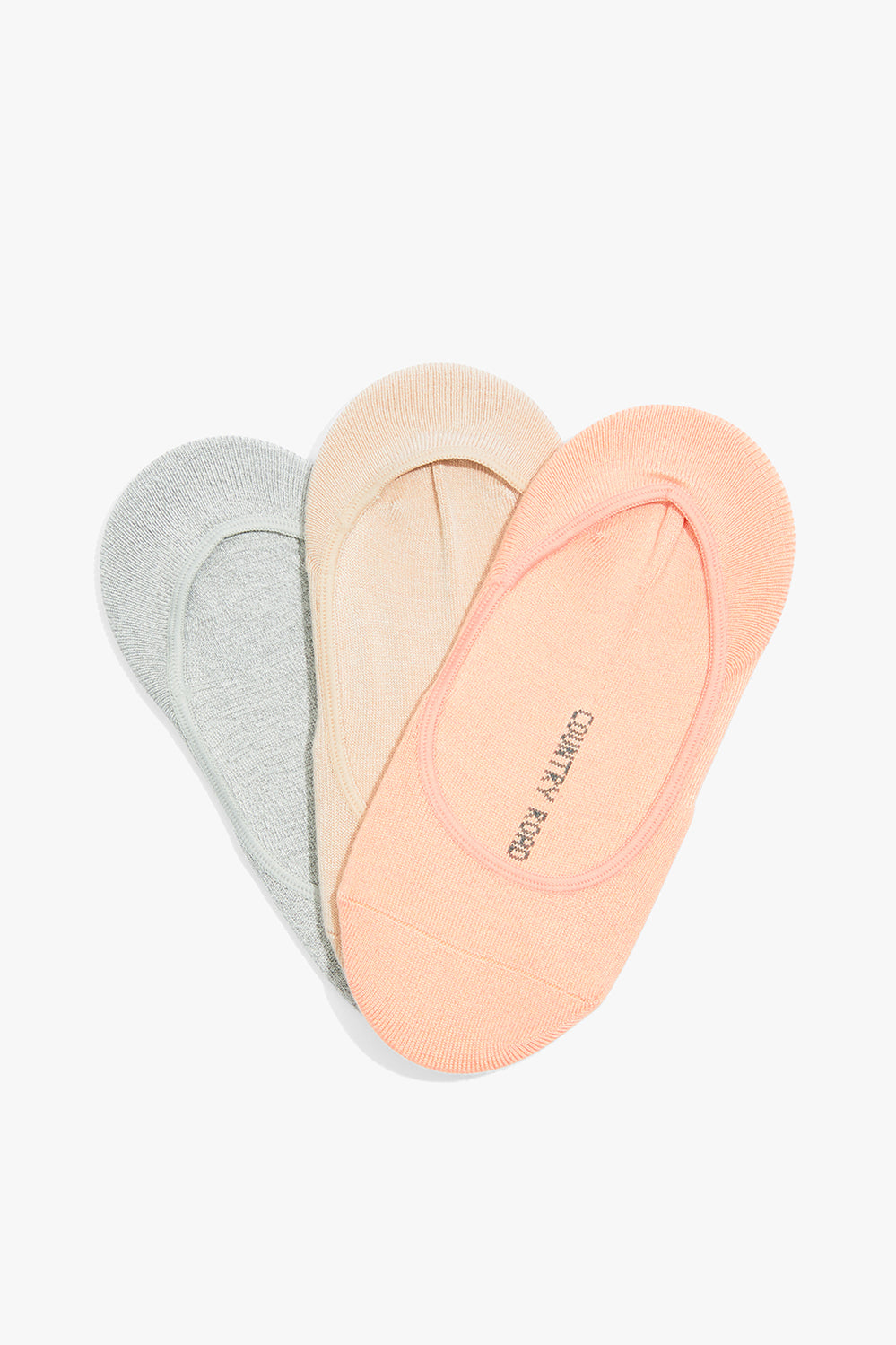 No Show Sock Pack Of 3