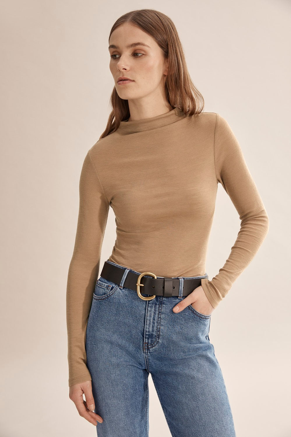 Babywool Mock Neck Skivvy
