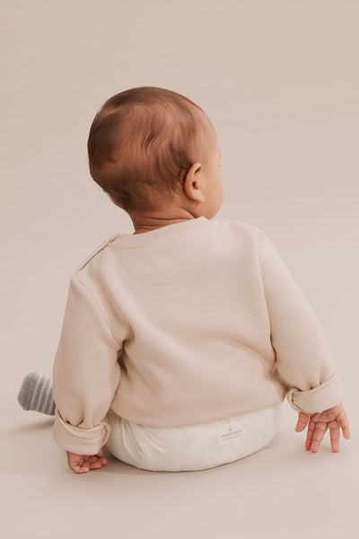 Organically Grown Cotton Blend Solid Rib Legging
