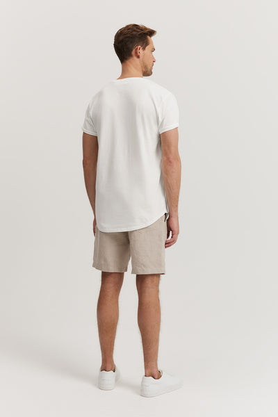 Australian Cotton Longline Garment Dye T-Shirt