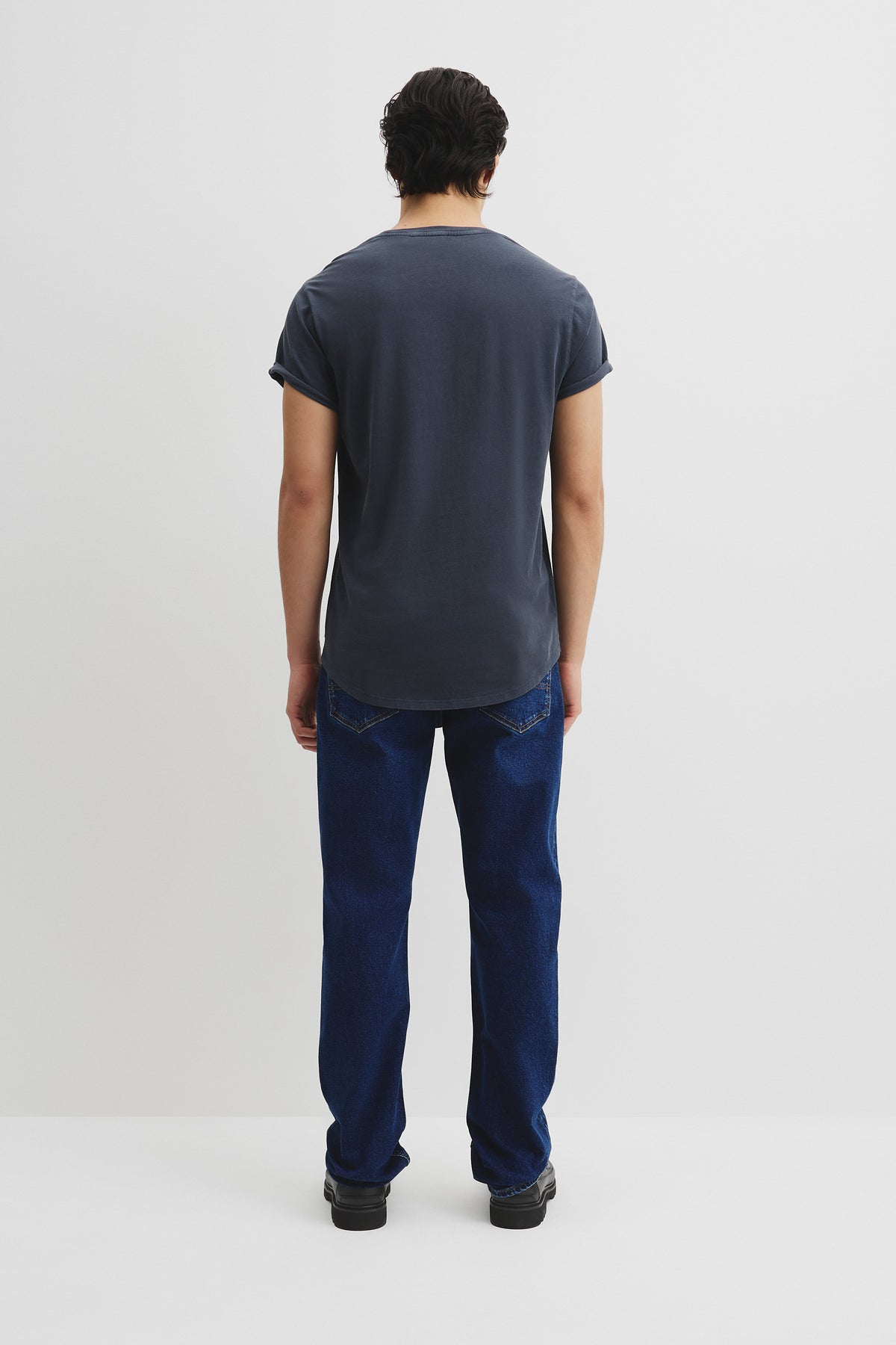 Australian Cotton Longline Garment Dye T-Shirt