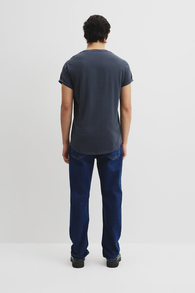 Australian Cotton Longline Garment Dye T-Shirt