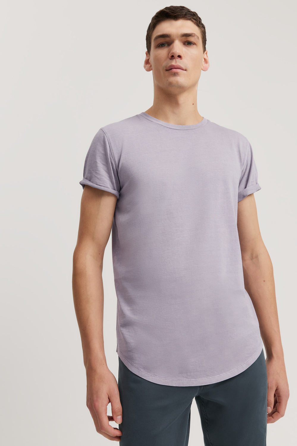Australian Cotton Longline Garment Dye T-Shirt