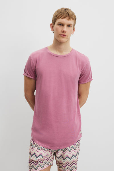 Australian Cotton Longline Garment Dye T-Shirt