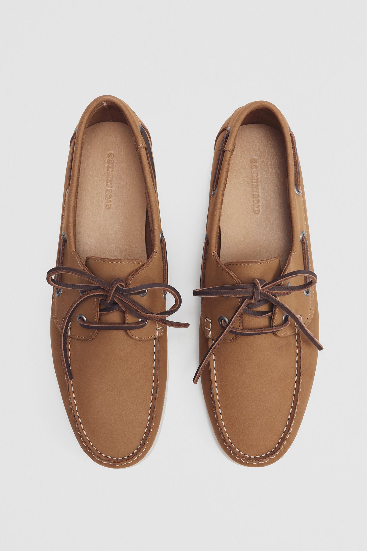 Flynn Nubuck Leather Boat Shoe